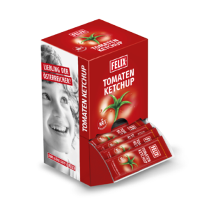 FELIX Ketchup portioniert -100x20g 2KG