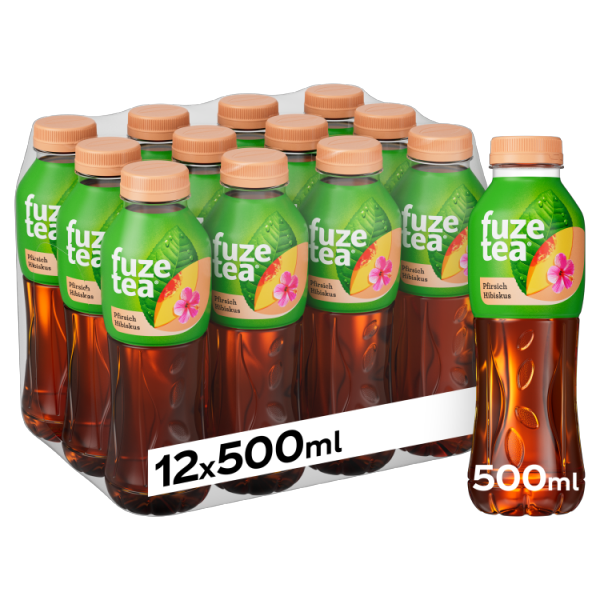 Fuzetea pfirsich pet 0,5l - 12stk