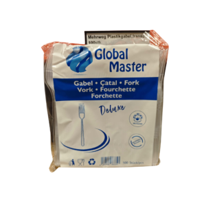 Mehrweg Gabel, Messer oder Löffel 100 Stück